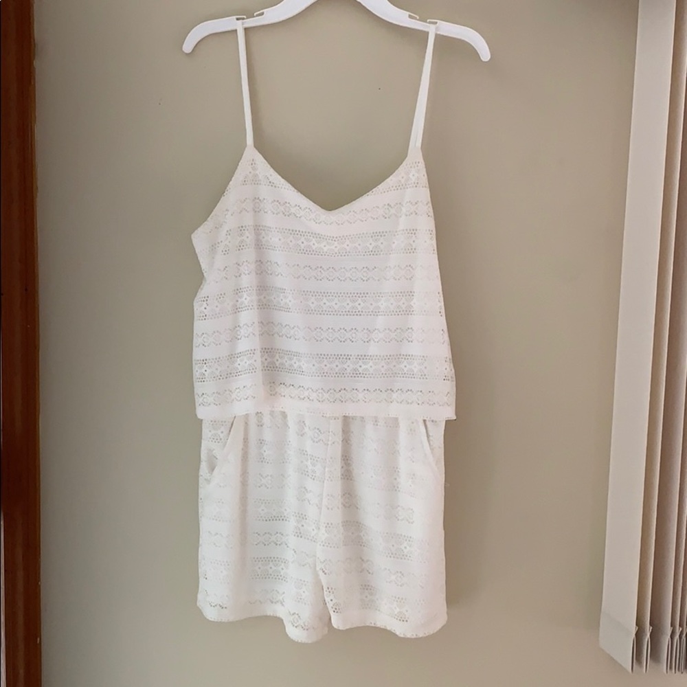 White Romper